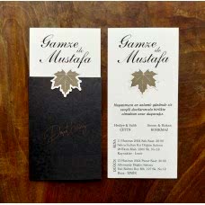 Ekonomik Yaldız Çınarlı Davetiye Ekonomik Yaldız Çınarlı Davetiye