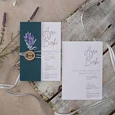 Mühürlü Detaylı İpli Davetiye Mühürlü Detaylı İpli Davetiye