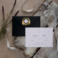 Altın Yaldız Zarflı Davetiye Altın Yaldız Zarflı Davetiye
