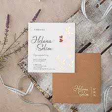 Kraft Gofreli Kare Davetiye Kraft Gofreli Kare Davetiye