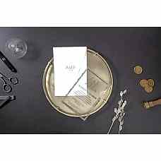 Çerçeve Detaylı Şeffaf Davetiye Çerçeve Detaylı Şeffaf Davetiye