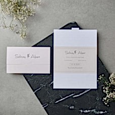 Açık Renkli Sade Davetiye Açık Renkli Sade Davetiye