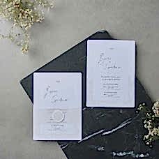 Mühür Detaylı Zarfsız Davetiye Mühür Detaylı Zarfsız Davetiye