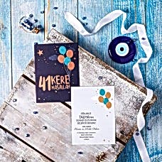 Balonlu Sünnet Davetiyesi Balonlu Sünnet Davetiyesi